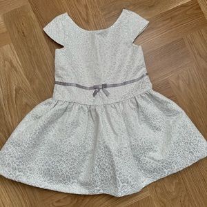 Janie and Jack Silver Party Dress
